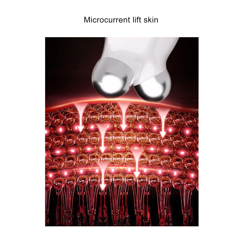 Microcurrent Facial Beauty Machine Skin Lifting Tightening Wrinkle Removal Face