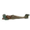 Nautical Tropical Imports Little Dreamy Mermaid Sculpture (Verdigris Bronze)