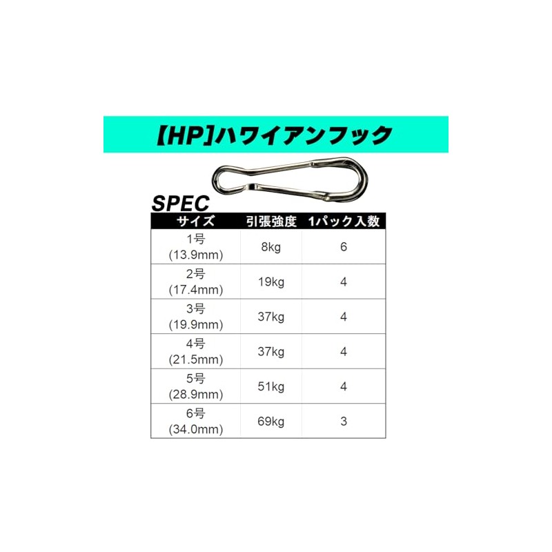 DUEL / [HP] Hawaiian hook black # 5 [J664]