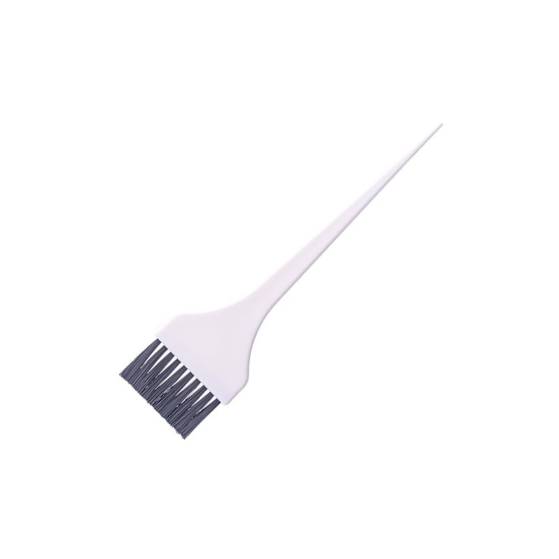 CoolBlades Professional Large White Hair Tint Brush - Ergonomic Handle,