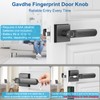Gavdhe Fingerprint Door Lock & Biometric Door Knob with App