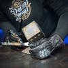 Defiant Metal Fabricator Work Gloves - Premium Black Cowskin Leather
