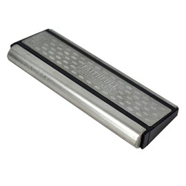 Faithfull FAIDWCARVING 4 Way Curved Diamond Whetstone for Sharpening Curved and Flat Blades as Well as Carving Chisels with Two Removable Diamond Rods 400G (Coarse) and 600G (Medium)