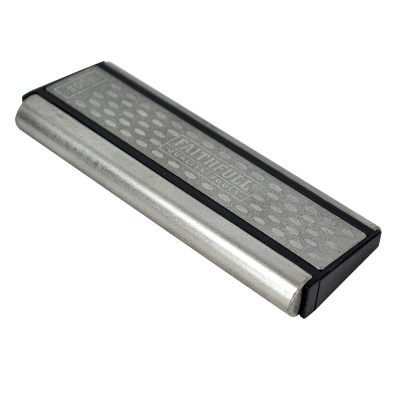 Faithfull FAIDWCARVING 4 Way Curved Diamond Whetstone for Sharpening Curved