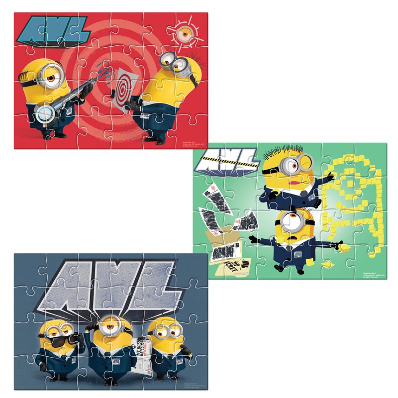 Despicable ME 4 3-Pack Puzzles