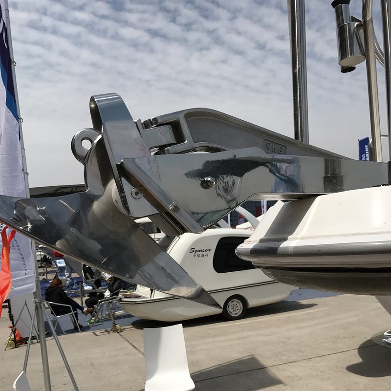 SHENGHUISS 316 Stainless Steel Hinged Self Launching Bow Anchor Roller