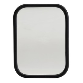 Grote 12072 Rolled-Rim Mirror with Ball Swivel - Black