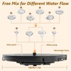 AISITIN 28 Inch Bird Bath with 3.5W Solar Fountain for