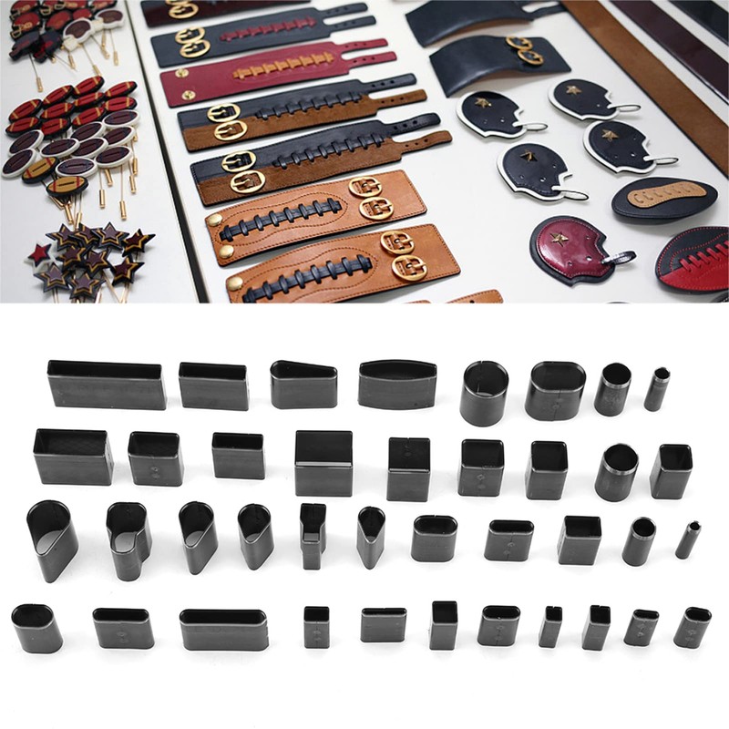 Leather Hole Punch Set, Belt Hole Puncher For Leather 39