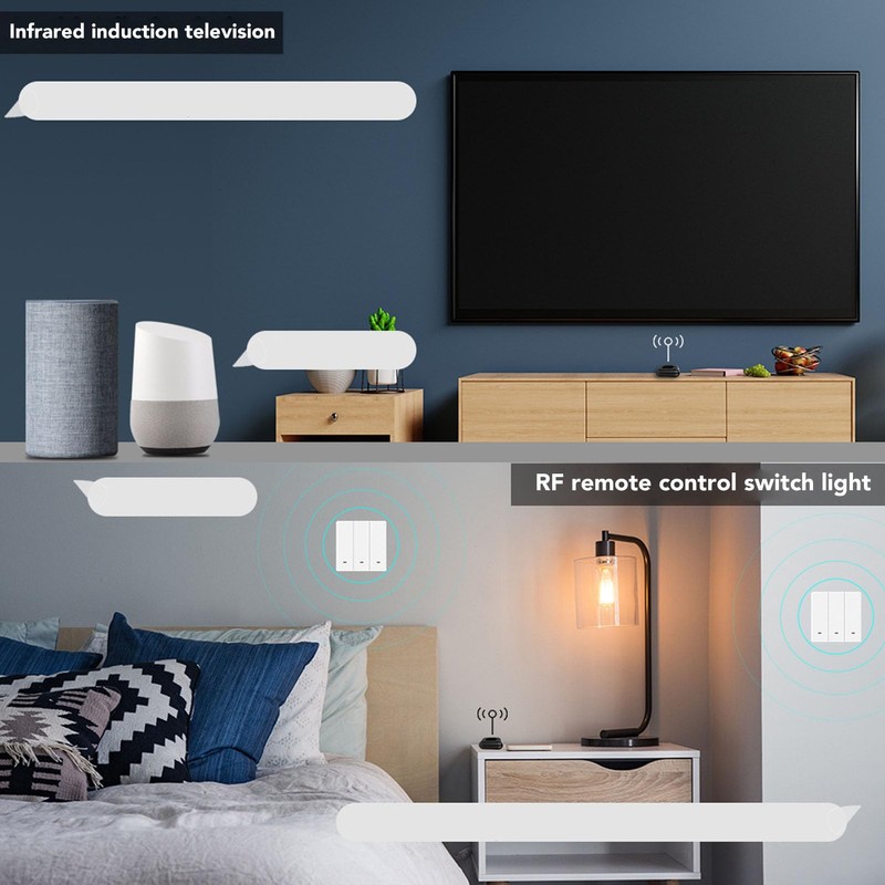 IR RF WiFi Remote Control, All in One Hub, Intelligent