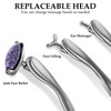 Face Roller Jade Face Roller Eye Massager, Anti-Ageing Face Massager