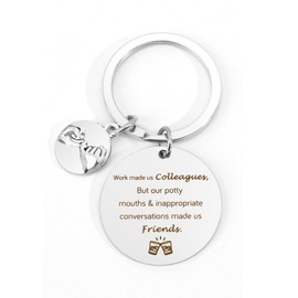 Kzikbxh Gifts for Work Colleagues,Stocking Fillers,Leaving Gifts for Colleagues Women,Gifts for Women Christmas,Keyrings for Women,Gifts for Women,Friendship Gifts for Women