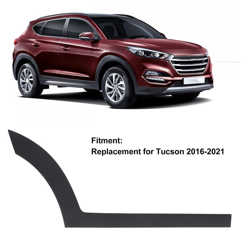 Rear Door Lower Molding Trim Black Side Lower Door Protective