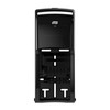 Tork Twin Bath Tissue Roll Dispenser Black T26, High Capacity,