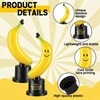 MTLEE 2 Pcs Small Award Trophy Top Banana Quacktastic Duck