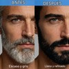 Erinde 2Pcs Tinte Temporal para la Barba para Hombres, Cubre