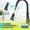 VFAUOSIT Kitchen Faucet Replacement with 9 Adapters, 3-Mode (Aquablade) Pull