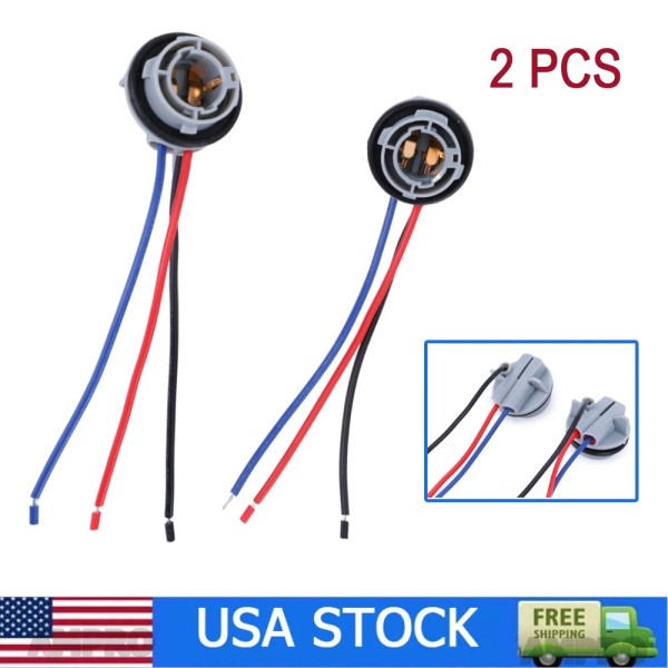 Unbranded 2X LED Pig Tail Plug Stop Brake Turn Light