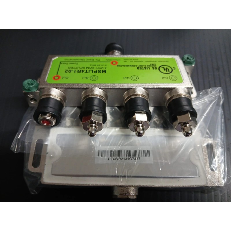 DIRECTV 4-WAY SWM SPLITTER GREEN LABEL FREE SHIPPING!!!