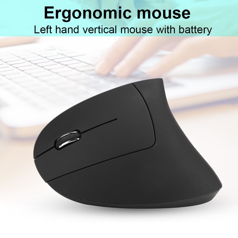 2.4G Rechargeable Left Hand Vertical Ergonomic Mouse Innovative Wireless with