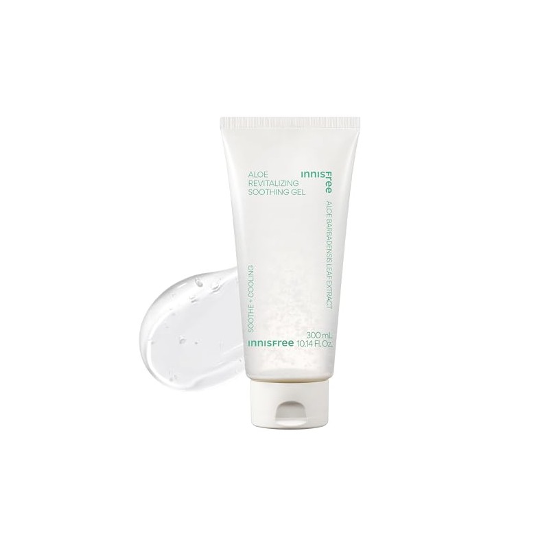 innisfree Aloe Vitalizing Soothing Gel Hydrating Face & Body Moisturizer