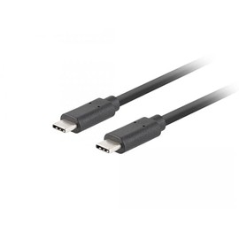 Lanberg 3.1 GEN 2 Male/Male 10GB/S PD100W 6ft Black