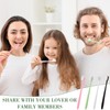 Pinkunn 36 Pcs Soft Bristle Toothbrush Micro Nano Manual Toothbrush