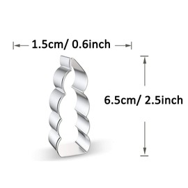 WJSYSHOP Birthday Candle Cookie Cutter