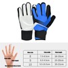 Goalkeeper Gloves, Latex Goalie Gloves for Adult, High Performance Strong