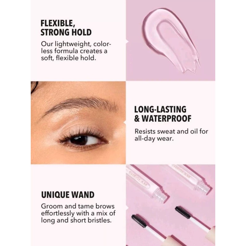 Sheglam Gel Transparente Fijador De Cejas Volumen