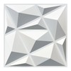 MIX3D 33 Pack 3D Wall Panels, Modern Diamond Textured Design