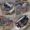DuneDesign Handbag Organiser Felt Bag Insert Inner Pocket Grey, Grey