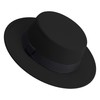 Classic Fedora Hat Flat Top Hat Felt Pork Pie Hat