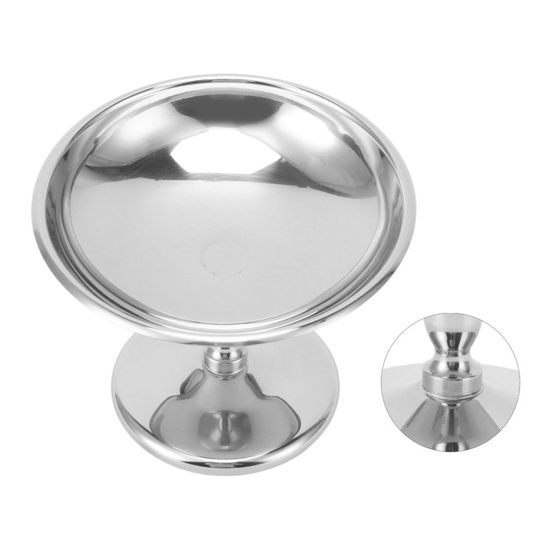 304 Stainless Steel Dessert Cup Vintage Durable Pudding Milk Jelly