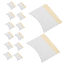 FOMIYES Gentle Makeup Remover Wipes Square Cotton Pads for Lash Eyelash Extensions Care