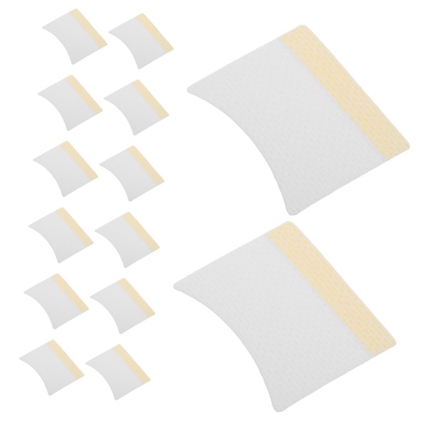 FOMIYES Gentle Makeup Remover Wipes Square Cotton Pads for Lash