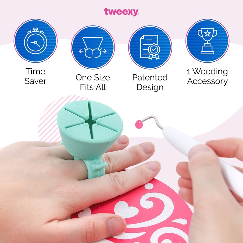tweexy Weeding Vinyl Tool Ring - Sunshine