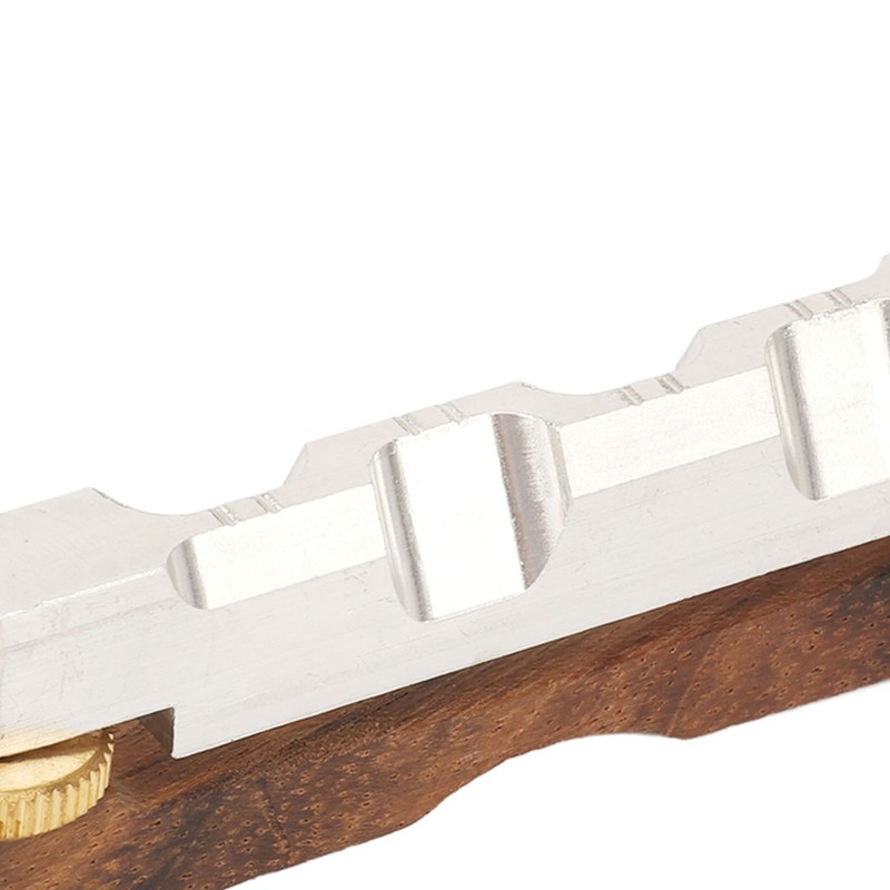 Archtop Guitar Bridge Rosewood Height Adjustable Guitar Bridge Replacement with