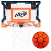 Nerf 15x10 Blue Mini Basketball Hoop Over Door Includes Nerf