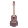 Kala Sparkle Collection, 4-String Ukulele, Right, Pink, Concert (KA-SPRK