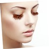 Mikinona 3sets False Lashes Reusable Individual Eyelashes Dramatic Party Lashes