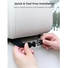Upgraded Car Tissue Holder - Premium PU Leather Car Tissue