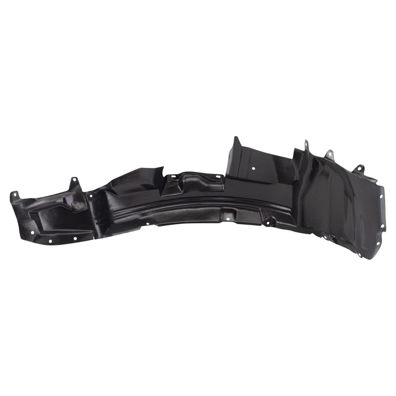 TRQ Front Left Inner Fender Liner Black Drivers Side Compatible