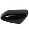Rearview Mirror Cap Glossy Black Protective Wing Mirror Cover Cap