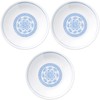 Set of 3, Peony Phoenix 4.0 Plates, 5.1 x 0.9