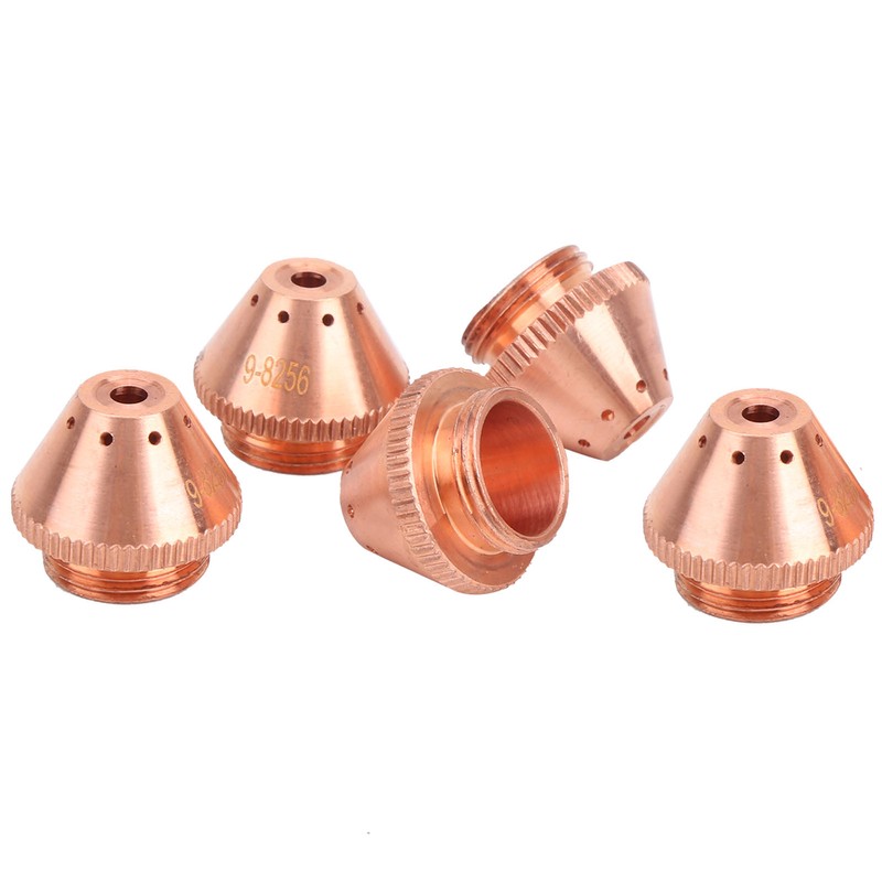 5Pcs Plasma Torch Cap Nozzle Cutting Kits Copper Welding Industrial