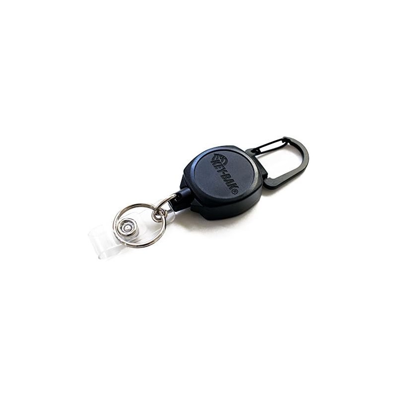 KEY-BAK Carrete para identificación, con cuerda Kevlar retráctil de 61