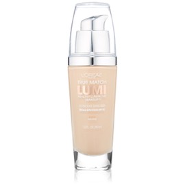 L'Oréal Paris True Match Lumi Healthy Luminous Makeup, N1-2 Soft Ivory/Classic Ivory, 1 fl. oz.