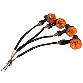 Intermitentes para Motos, 4pcs 12V Universales de Direccionales para Motos