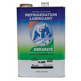 Nu-Calgon 4316-44 Emkarate RL68H Polyol Ester Refrigeration Lubricant, 1 quart, 300 SUS Viscosity